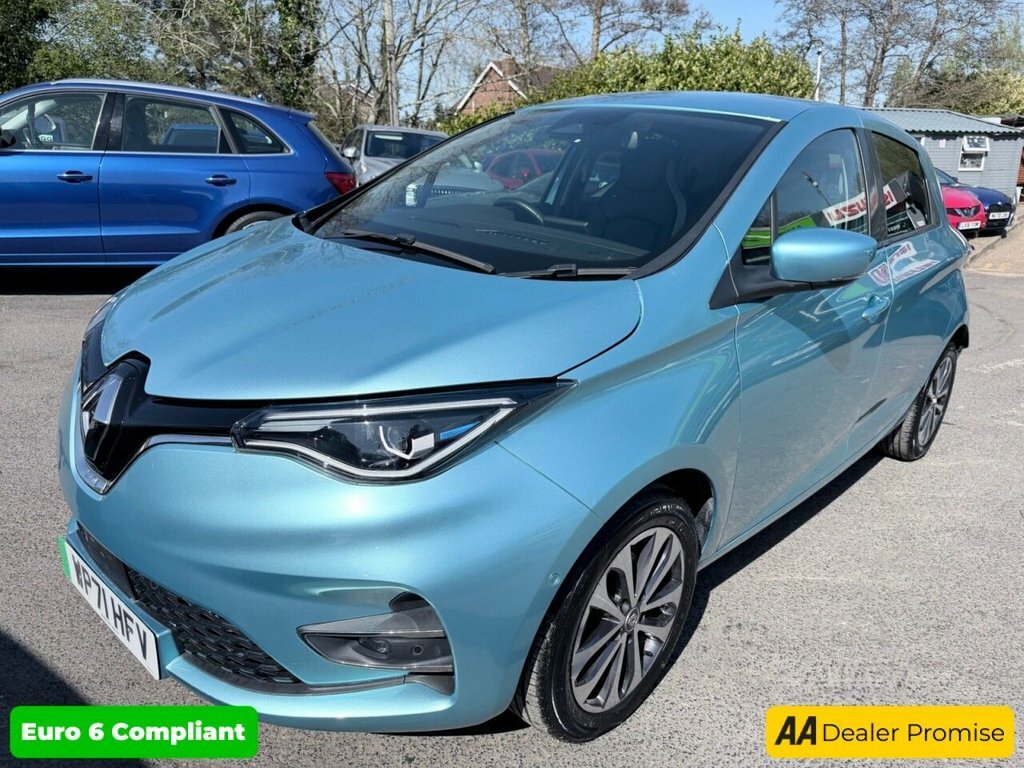 Renault Zoe Hatchback WP71HFV Blue #4