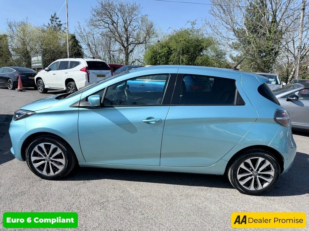 Renault Zoe Hatchback WP71HFV Blue #5