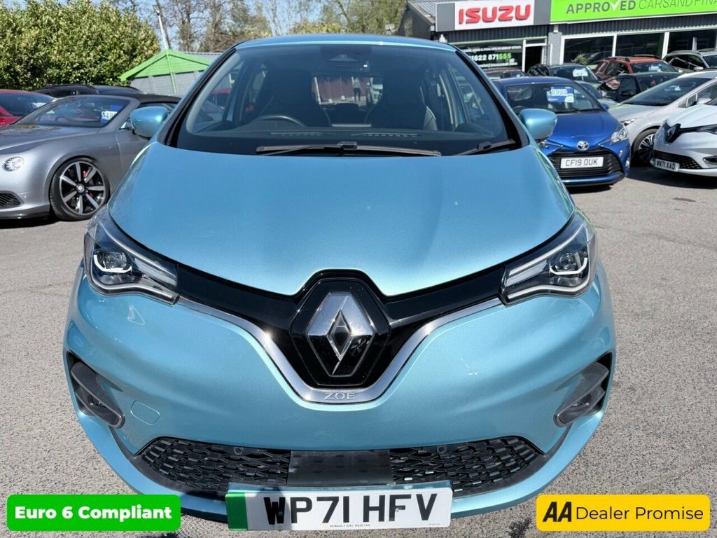 Renault Zoe Hatchback WP71HFV Blue #3