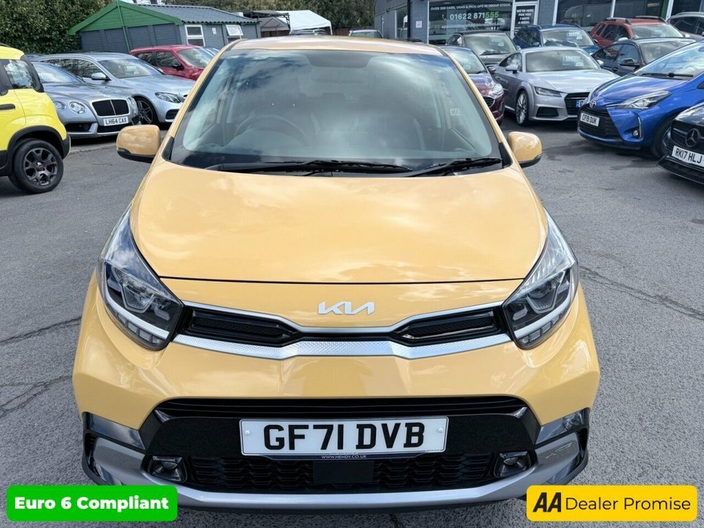 Kia Picanto 1L X-line S GF71DVB Yellow #3