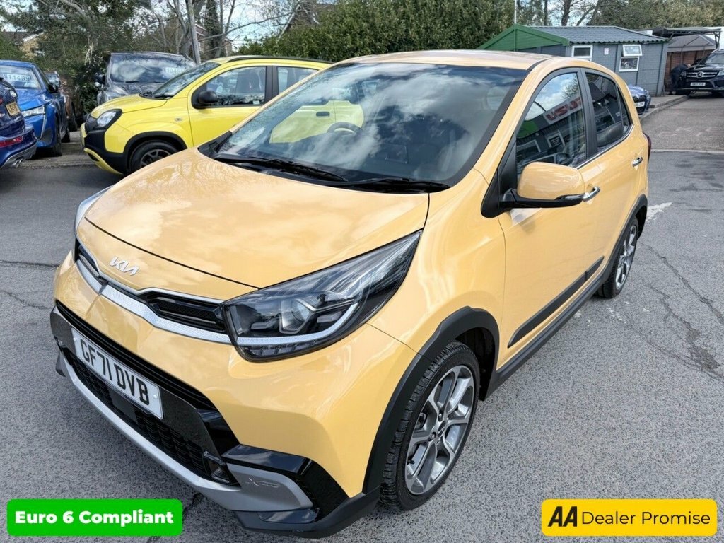 Kia Picanto 1L X-line S GF71DVB Yellow #4
