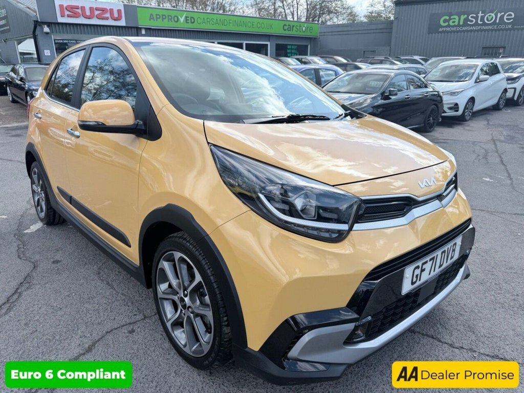 Kia Picanto 1L X-line S GF71DVB Yellow #2