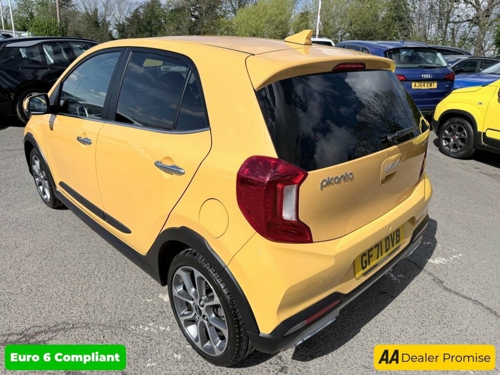 Kia Picanto 1L X-line S GF71DVB Yellow #6
