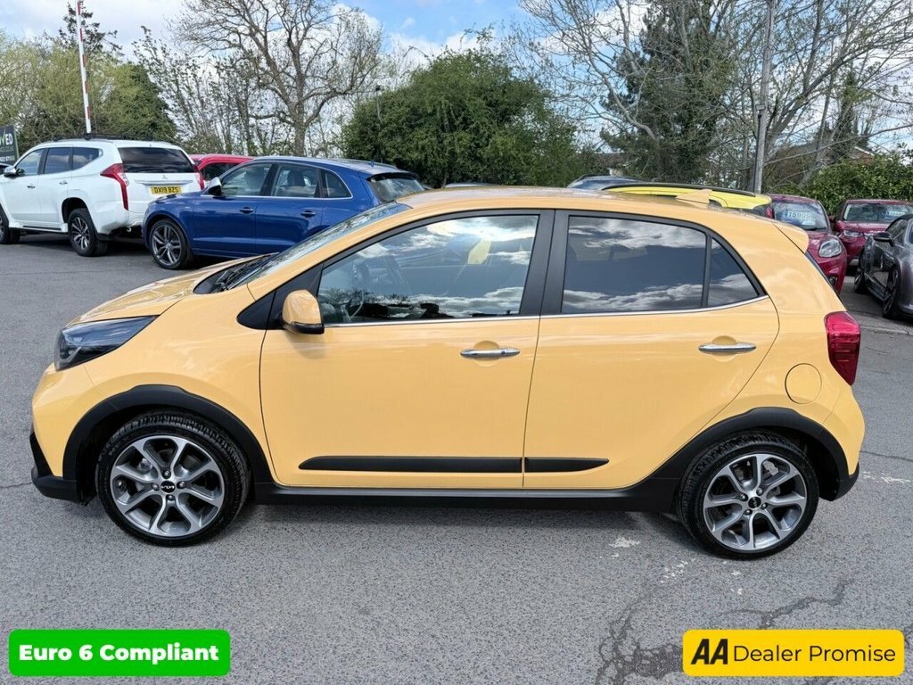 Kia Picanto 1L X-line S GF71DVB Yellow #5