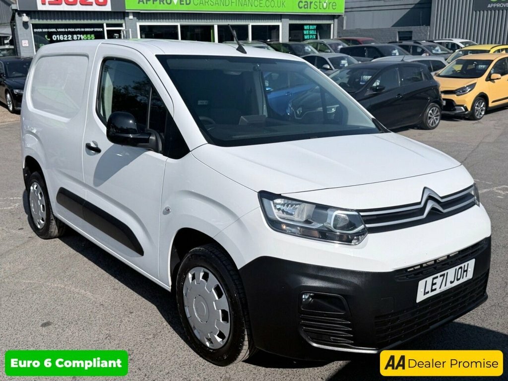 Citroen Berlingo 1.5L Enterprise M Pro White