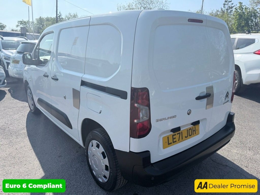 Citroen Berlingo 1.5L Enterprise M Pro LE71JOH White #5