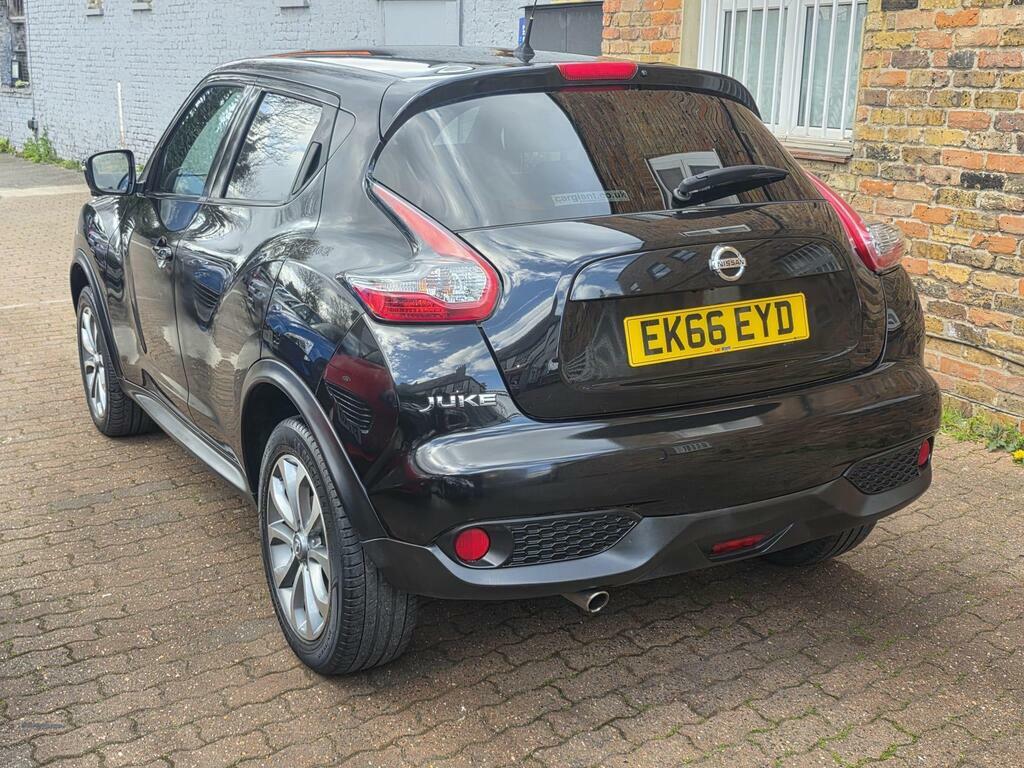 Nissan Juke 1.6 Tekna Xtron Euro 6 EK66EYD Black #4