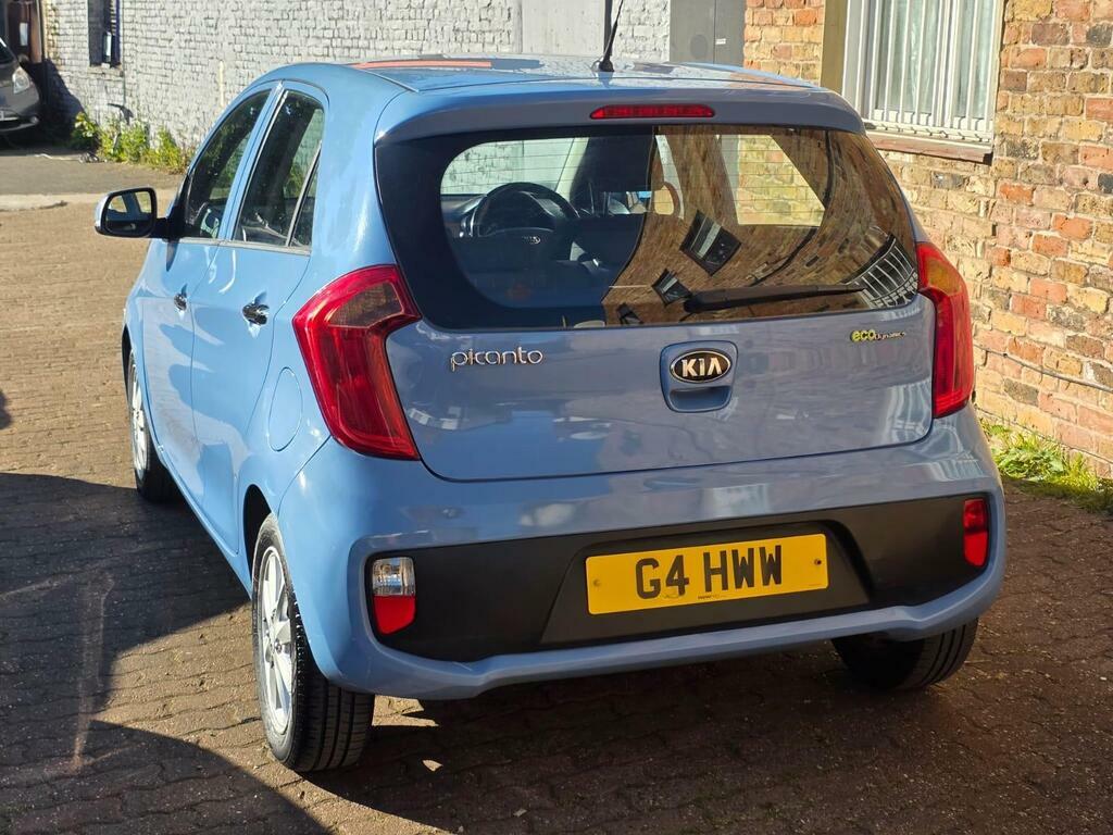 Kia Picanto 1.25 Ecodynamics 2 Euro 5 S S Blue #4