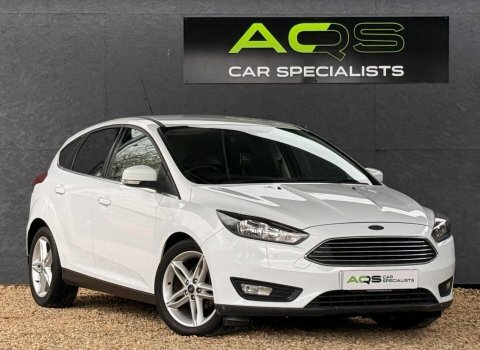 Ford Focus 1.0T Ecoboost Zetec White