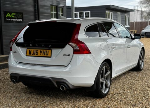 Volvo V60 2.4 D6 Twin WJ16YHU White #6
