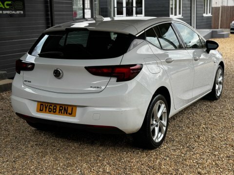 Vauxhall Astra 1.4I Turbo Sri DY68RNJ White #5
