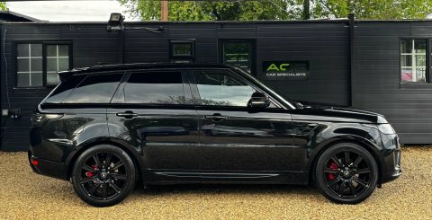 Land Rover Range Rover Sport 3.0 Sd V6 WM68AVB Black #6