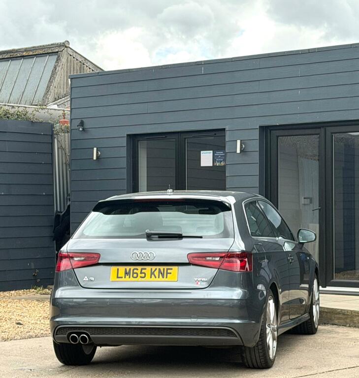 Audi A3 1.4 Tfsi S Line Euro 6 Ss LM65KNF Grey #3