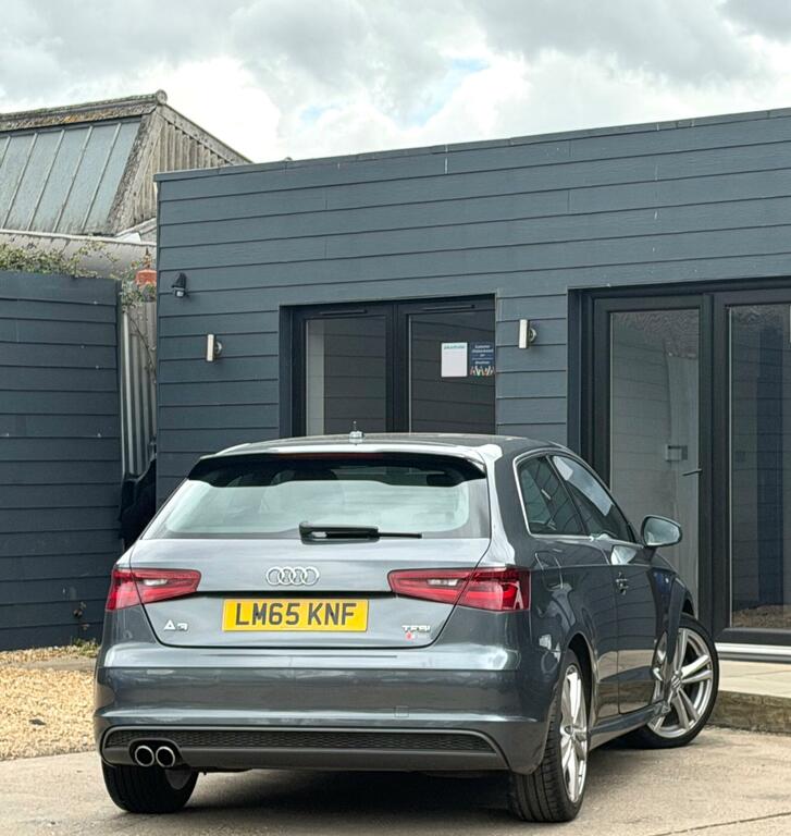 Audi A3 1.4 Tfsi S Line Euro 6 Ss LM65KNF Grey #4