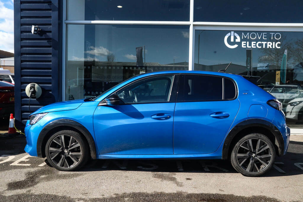 Peugeot 208 1.2 Puretech 100 Gt Eat8 CY72HXZ Blue #5