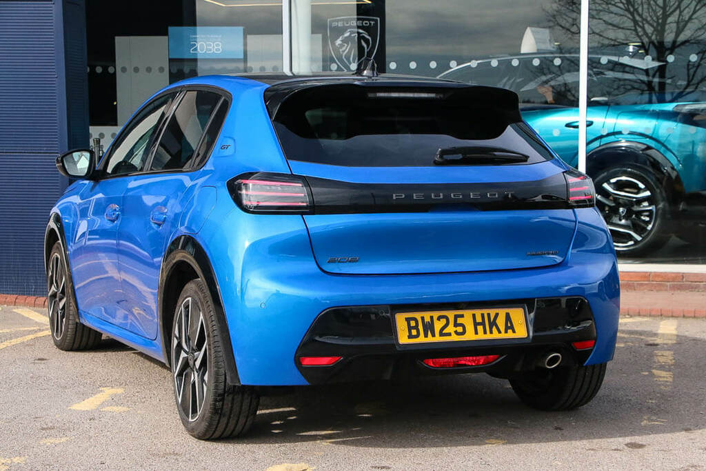 Peugeot 208 1.2 Hybrid 110 Gt E-dsc6 BW25HKA Blue #3