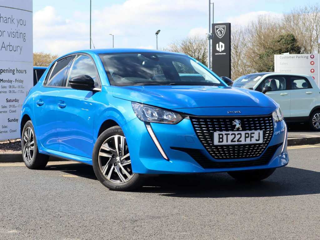 Peugeot 208 1.2 Puretech 130 Allure Premium Eat8 Blue