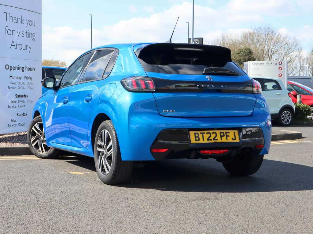 Peugeot 208 1.2 Puretech 130 Allure Premium Eat8 BT22PFJ Blue #3