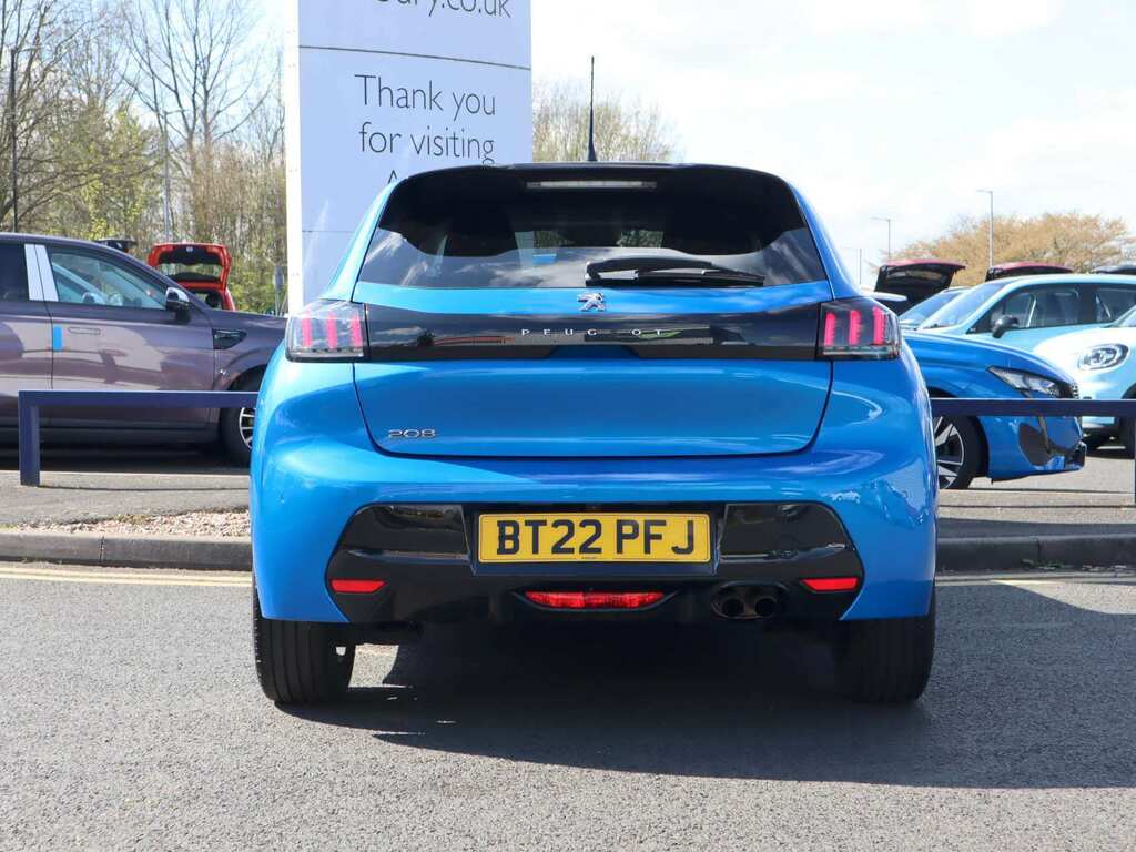 Peugeot 208 1.2 Puretech 130 Allure Premium Eat8 BT22PFJ Blue #4
