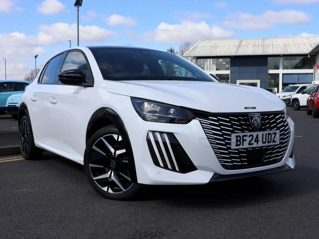 Peugeot 208 1.2 Puretech 100 Gt White