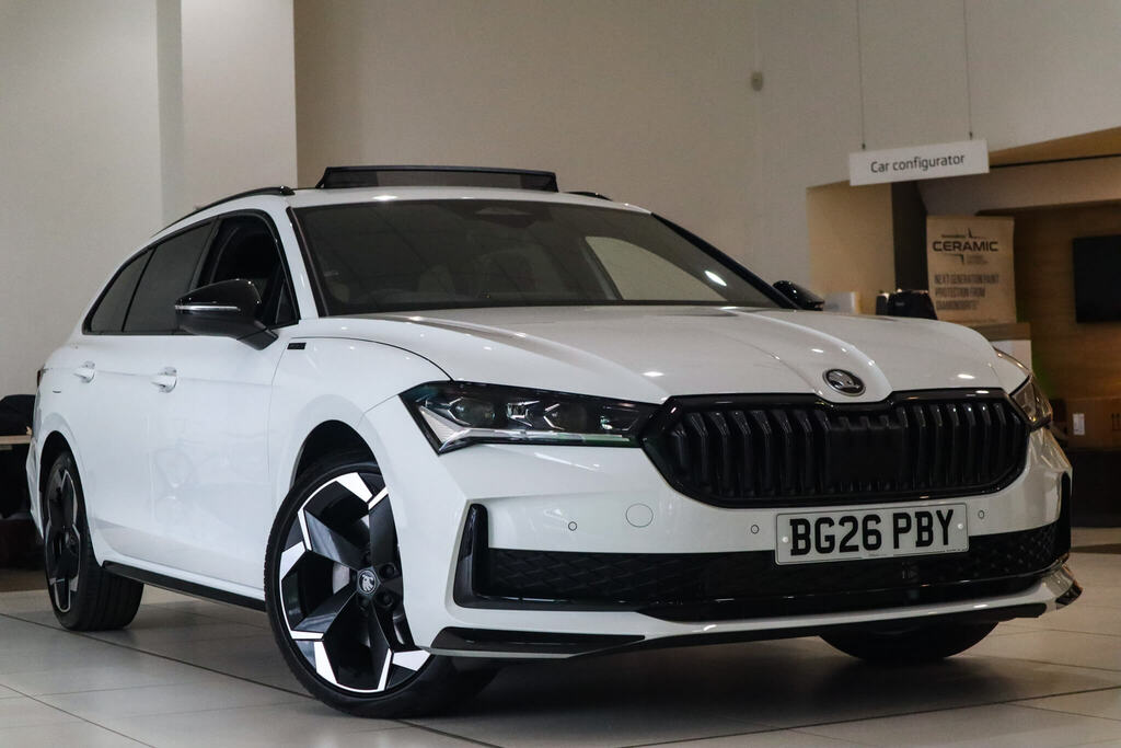 Skoda Superb 2.0 Tsi 204 Sportline Dsg White