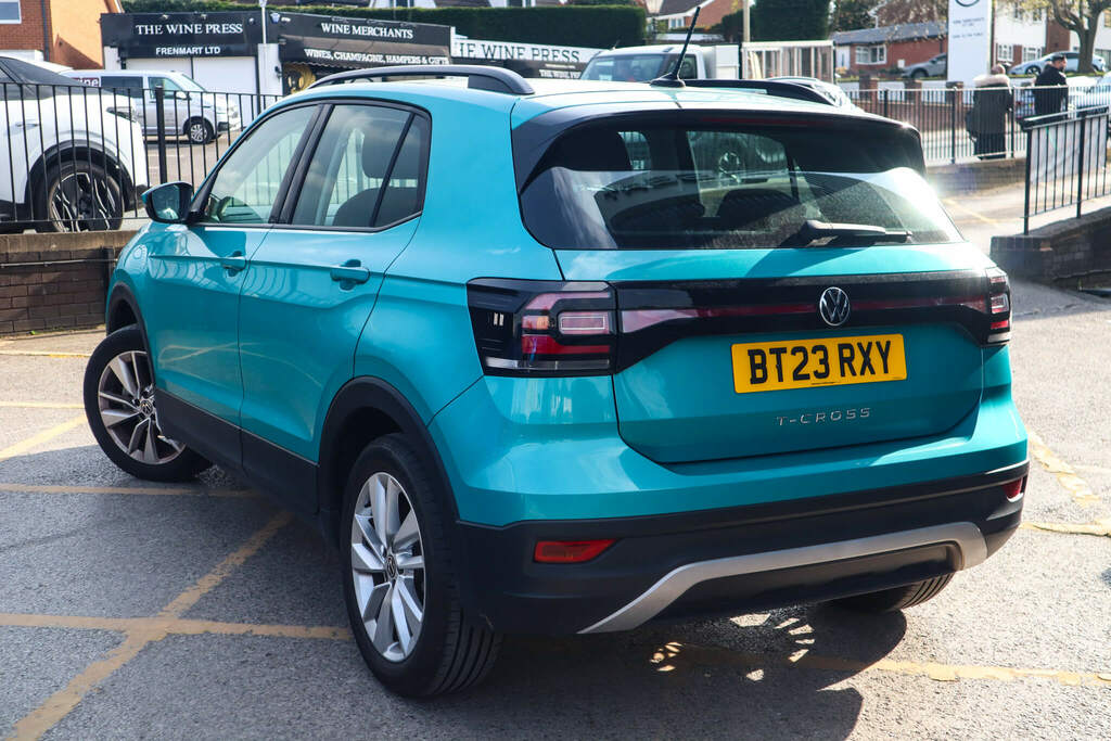Volkswagen T-Cross 1.0 Tsi 110 Se BT23RXY Blue #2