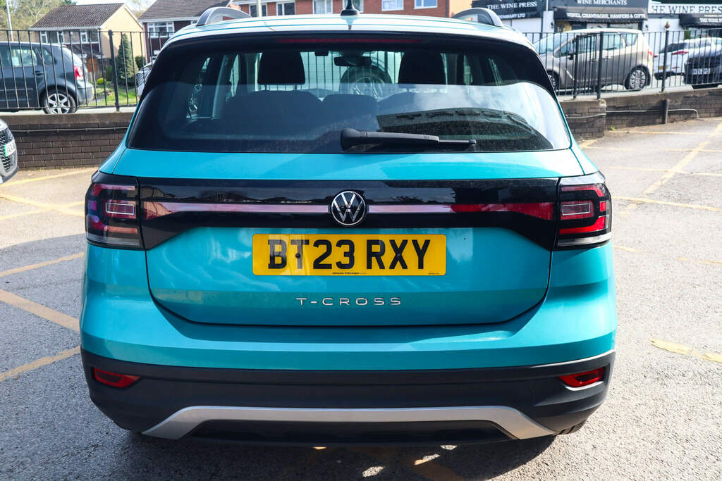 Volkswagen T-Cross 1.0 Tsi 110 Se BT23RXY Blue #4