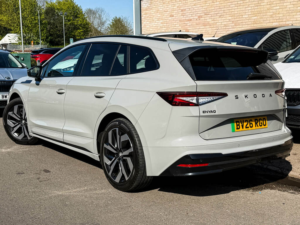 Skoda ENYAQ 210Kw 85 Sportline 82Kwh BV26RGO Grey #3