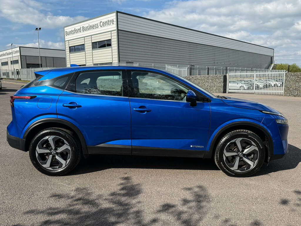 Nissan Qashqai 1.5 E-power Acenta Premium DT73HWV Blue #4