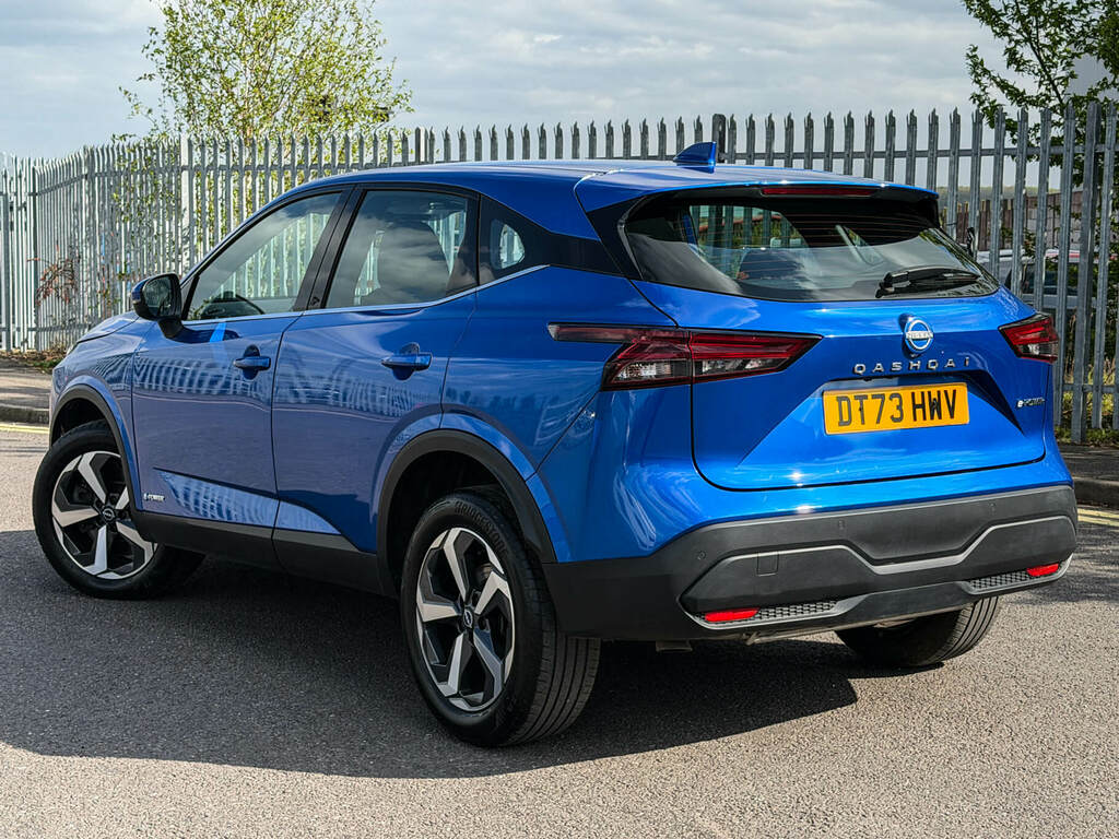 Nissan Qashqai 1.5 E-power Acenta Premium DT73HWV Blue #3