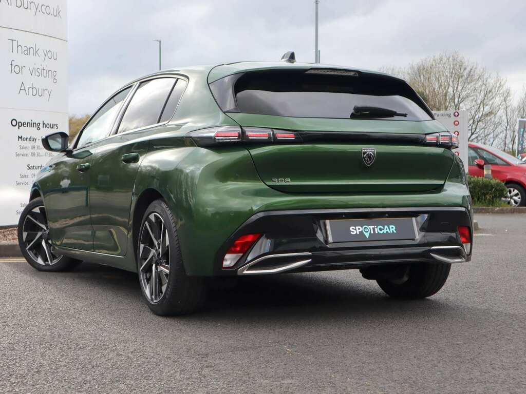 Peugeot 308 1.2 Puretech Allure Premium Eat8 BC22HZZ Green #3