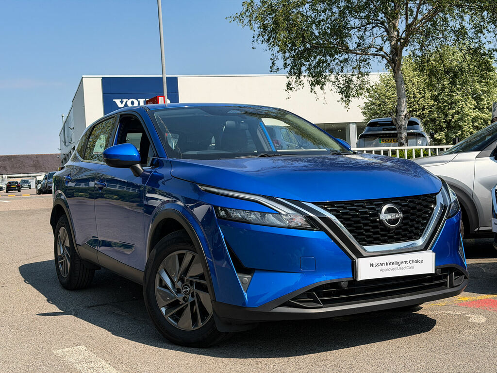Nissan Qashqai 1.3 Dig-t Mh 158 Acenta Premium Xtronic Blue
