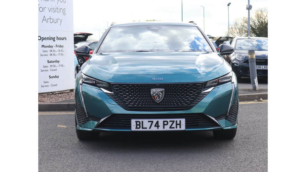 Peugeot 308 1.2 Puretech Gt Eat8 BL74PZH Blue #2