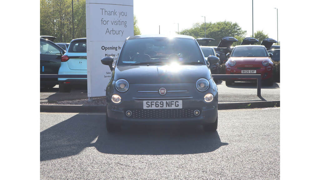 Fiat 500 1.2 Lounge SF69NFG Grey #3