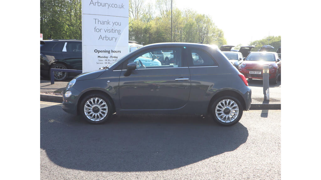 Fiat 500 1.2 Lounge SF69NFG Grey #5