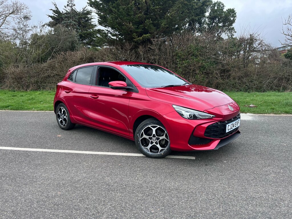MG MG3 1.5 Hybrid Trophy Hatchback Hybrid Aut Red