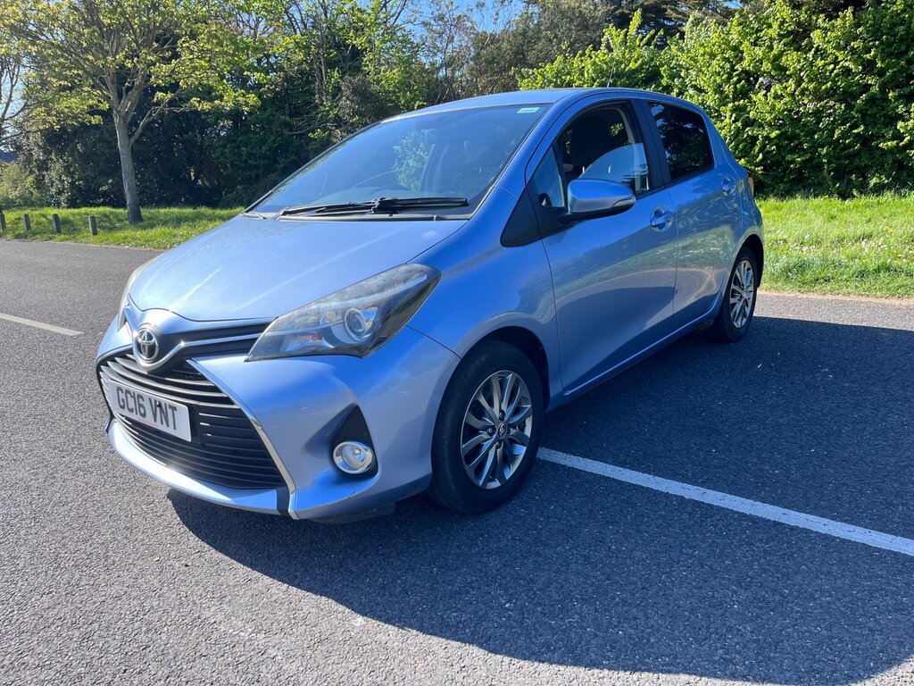 Toyota Yaris 1.33 Dual Vvt-i Icon Hatchback E GC16VNT Blue #3