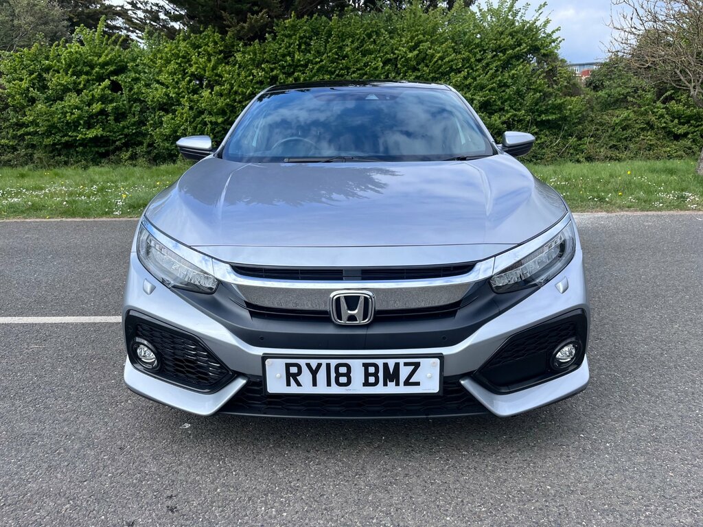Honda Civic 1.5 Vtec Turbo Gpf Prestige Hatchback C Silver #2