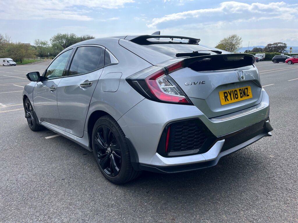 Honda Civic 1.5 Vtec Turbo Gpf Prestige Hatchback C Silver #4