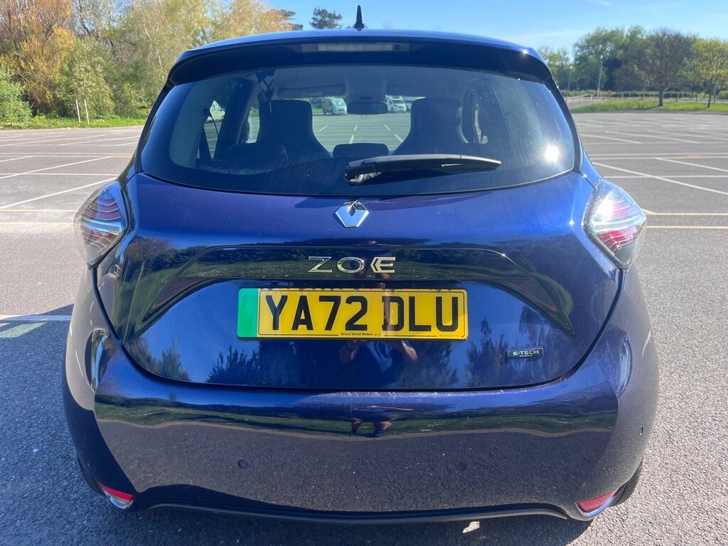 Renault Zoe R135 Ev50 52Kwh Techno Hatchback YA72DLU Blue #5