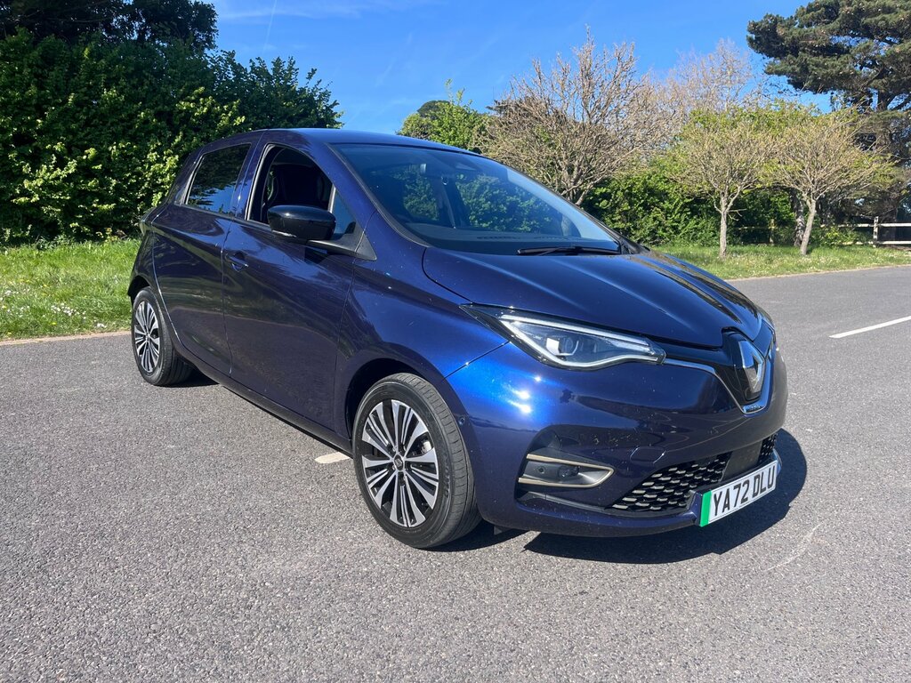 Renault Zoe R135 Ev50 52Kwh Techno Hatchback YA72DLU Blue #3