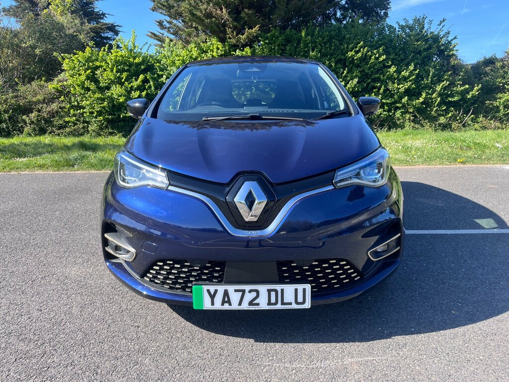 Renault Zoe R135 Ev50 52Kwh Techno Hatchback YA72DLU Blue #2