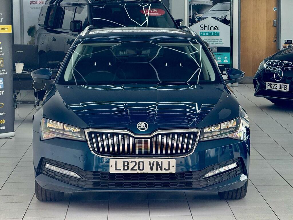 Skoda Superb Estate 1.5 Tsi Act Se Euro 6 Ss 202020 Blue #2