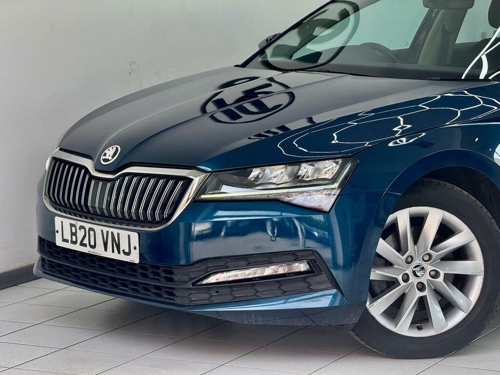 Skoda Superb Estate 1.5 Tsi Act Se Euro 6 Ss 202020 Blue #3