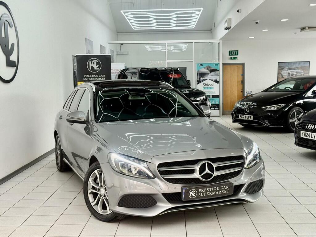 Mercedes-Benz C Class Estate 2.0 C200 Sport Premium 7G-tronic Euro 6 Silver