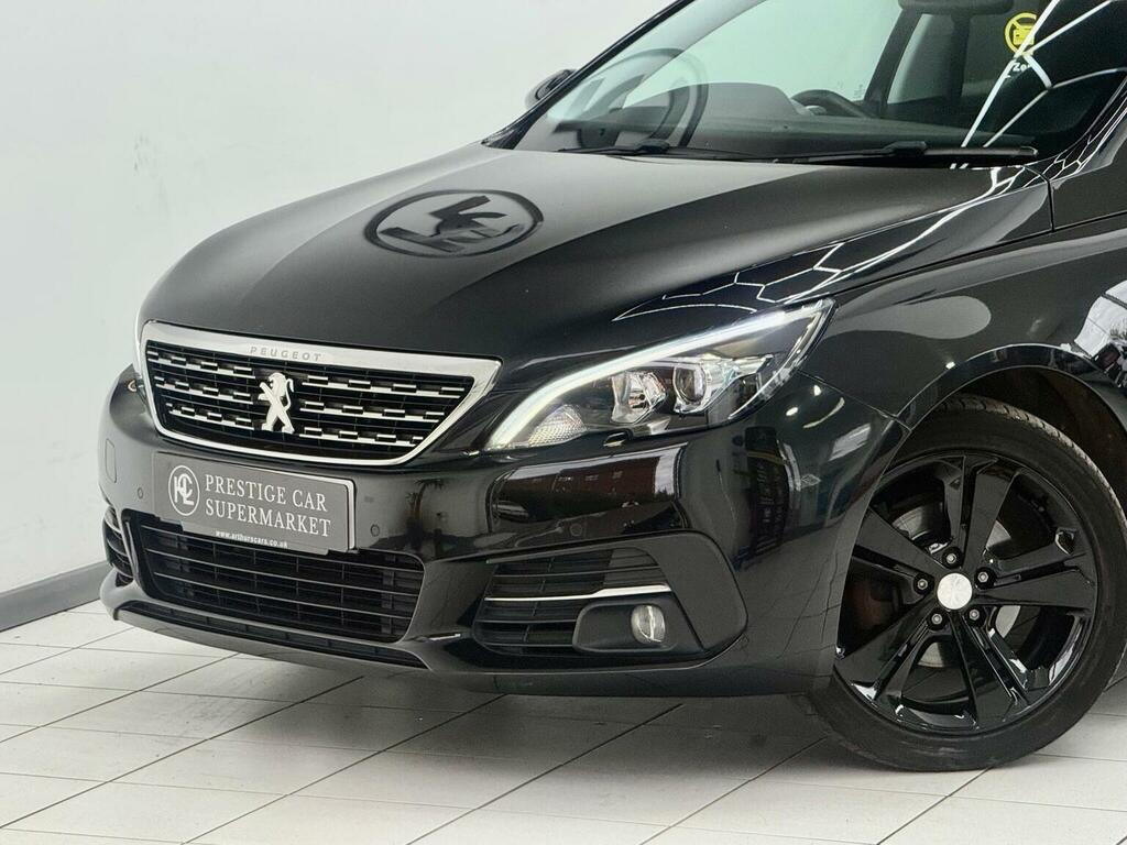 Peugeot 308 Hatchback 1.2 Puretech Gpf Allure Euro 6 Ss KP19FXE Black #3