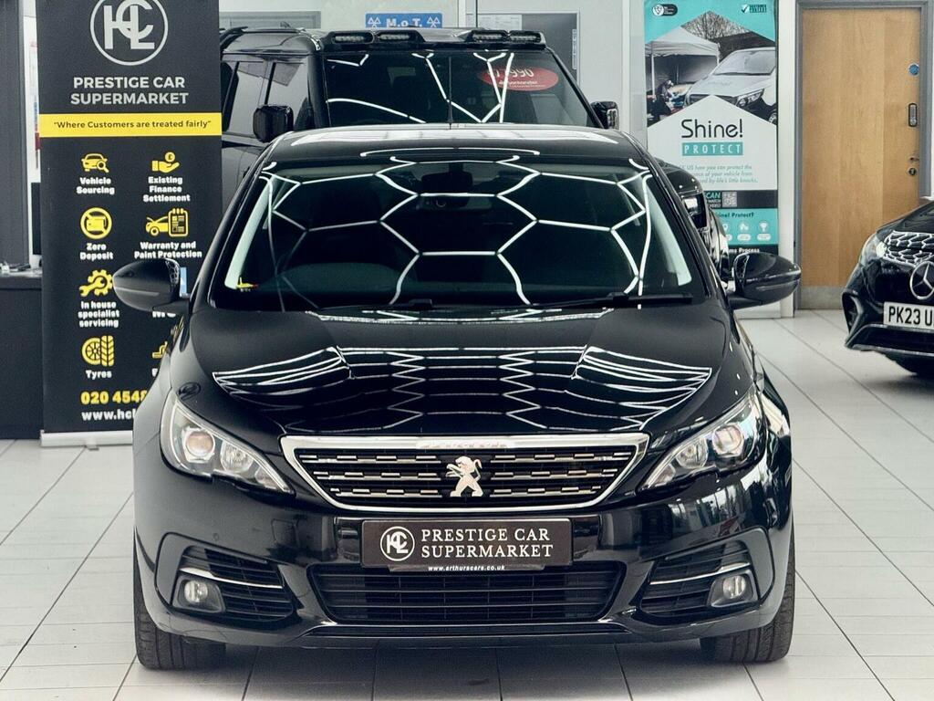 Peugeot 308 Hatchback 1.2 Puretech Gpf Allure Euro 6 Ss KP19FXE Black #2