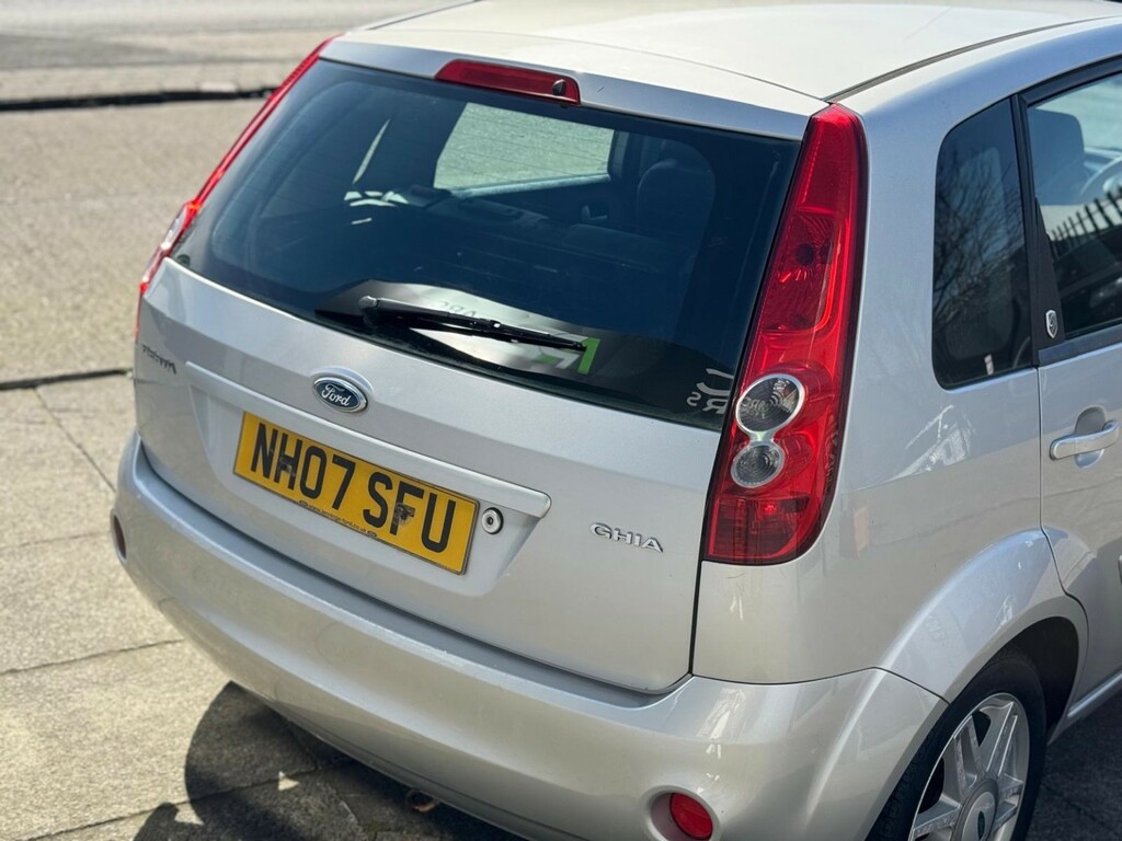 Ford Fiesta 1.6 Ghia 2007 Silver #5