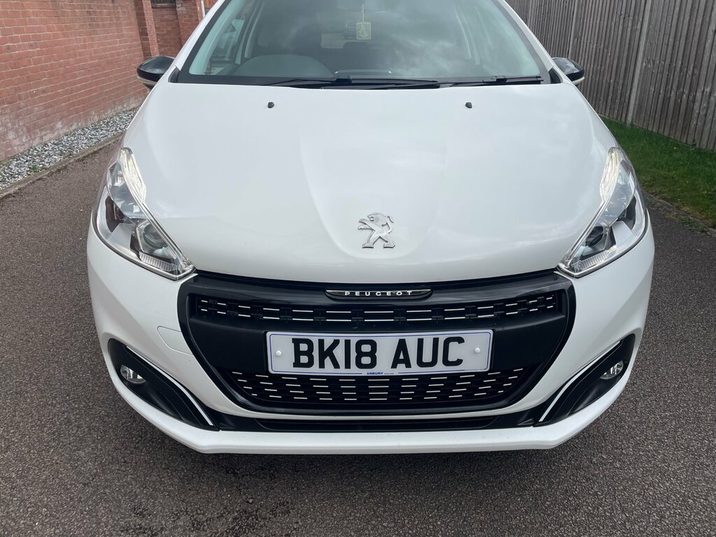Peugeot 208 1.2 Puretech Black Edition Hatchback Ma White #5
