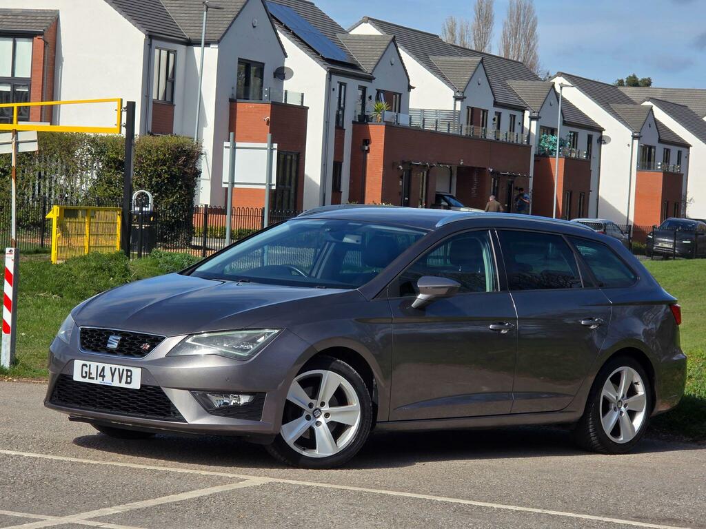 Seat Leon 1.4 Tsi Act Fr Sport Tourer Euro 6 Ss GL14YVB Grey #3